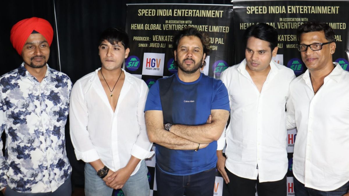 Javed Ali Records Song for Speed India Entertainment & HGV, Actor Afzal Shaikh Stars in Venkatesh Hegde and Sonu Pal’s Video